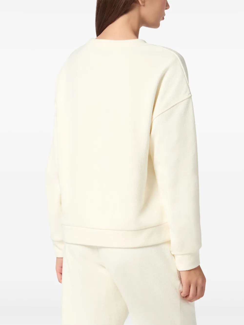 Plein Sport Sweater met boxy-fit Beige