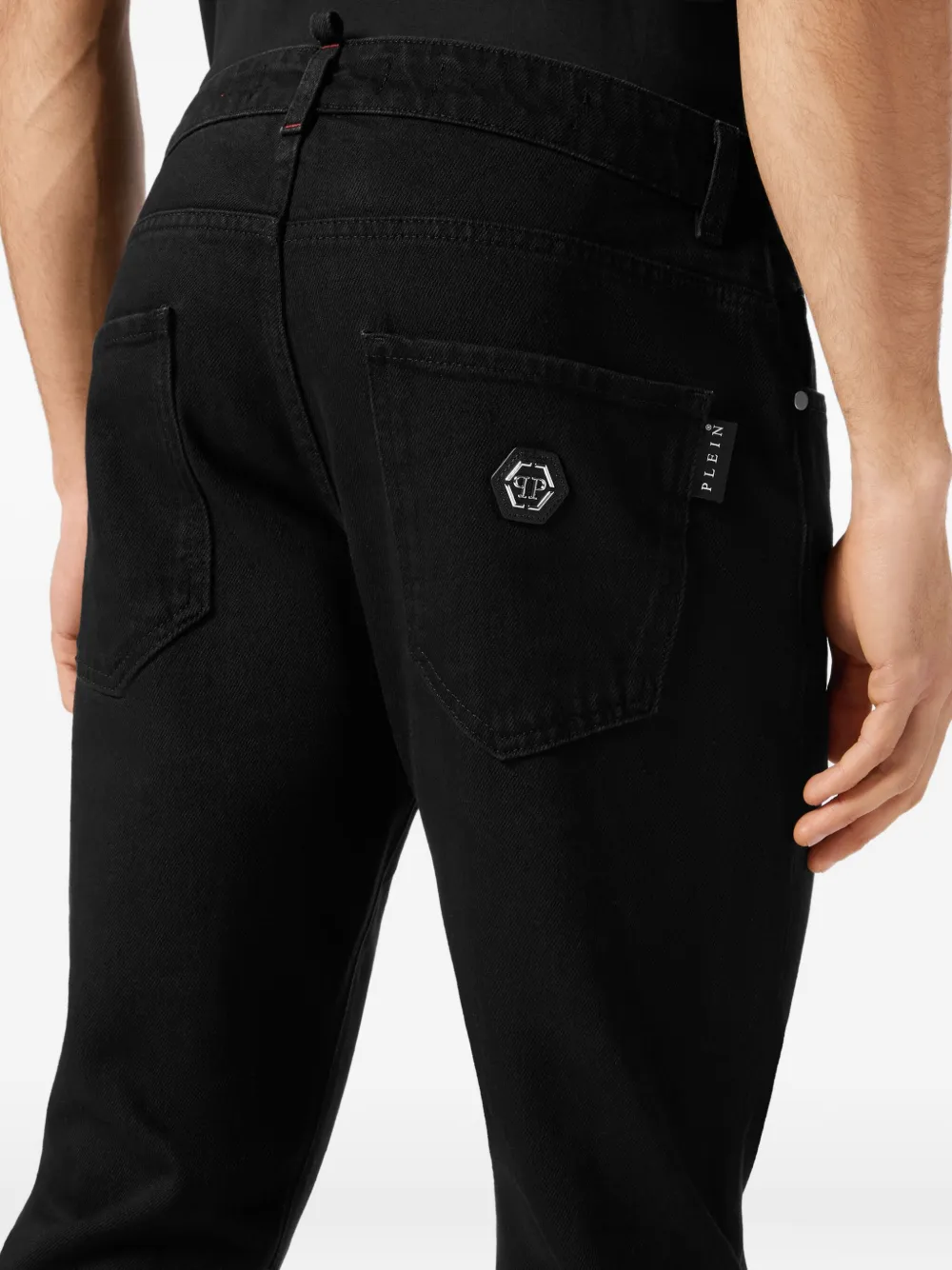 Philipp Plein Katoenen jeans Zwart