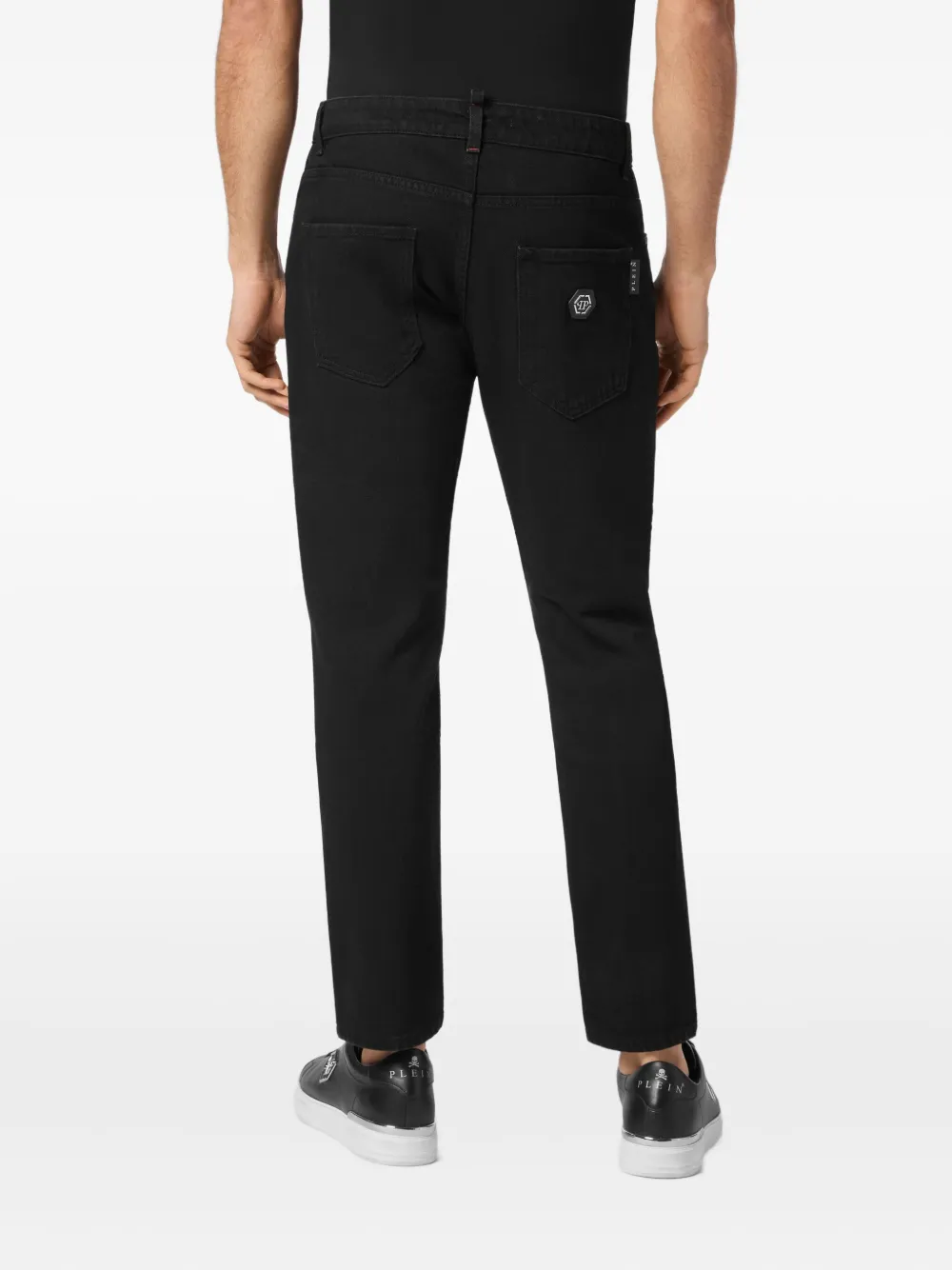 Philipp Plein Katoenen jeans Zwart