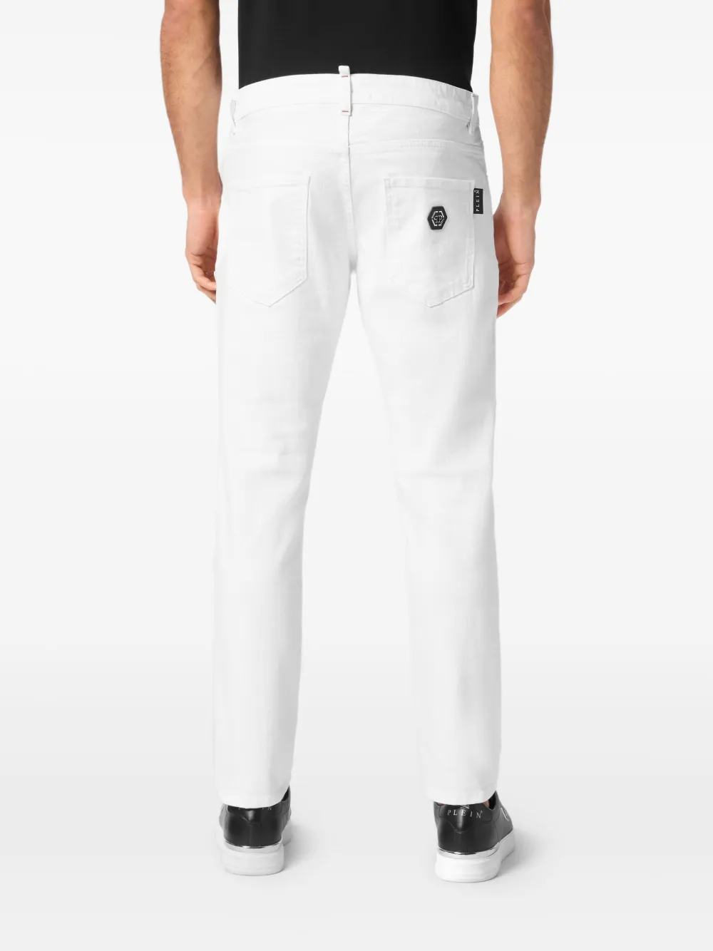 Philipp Plein Katoenen jeans Wit