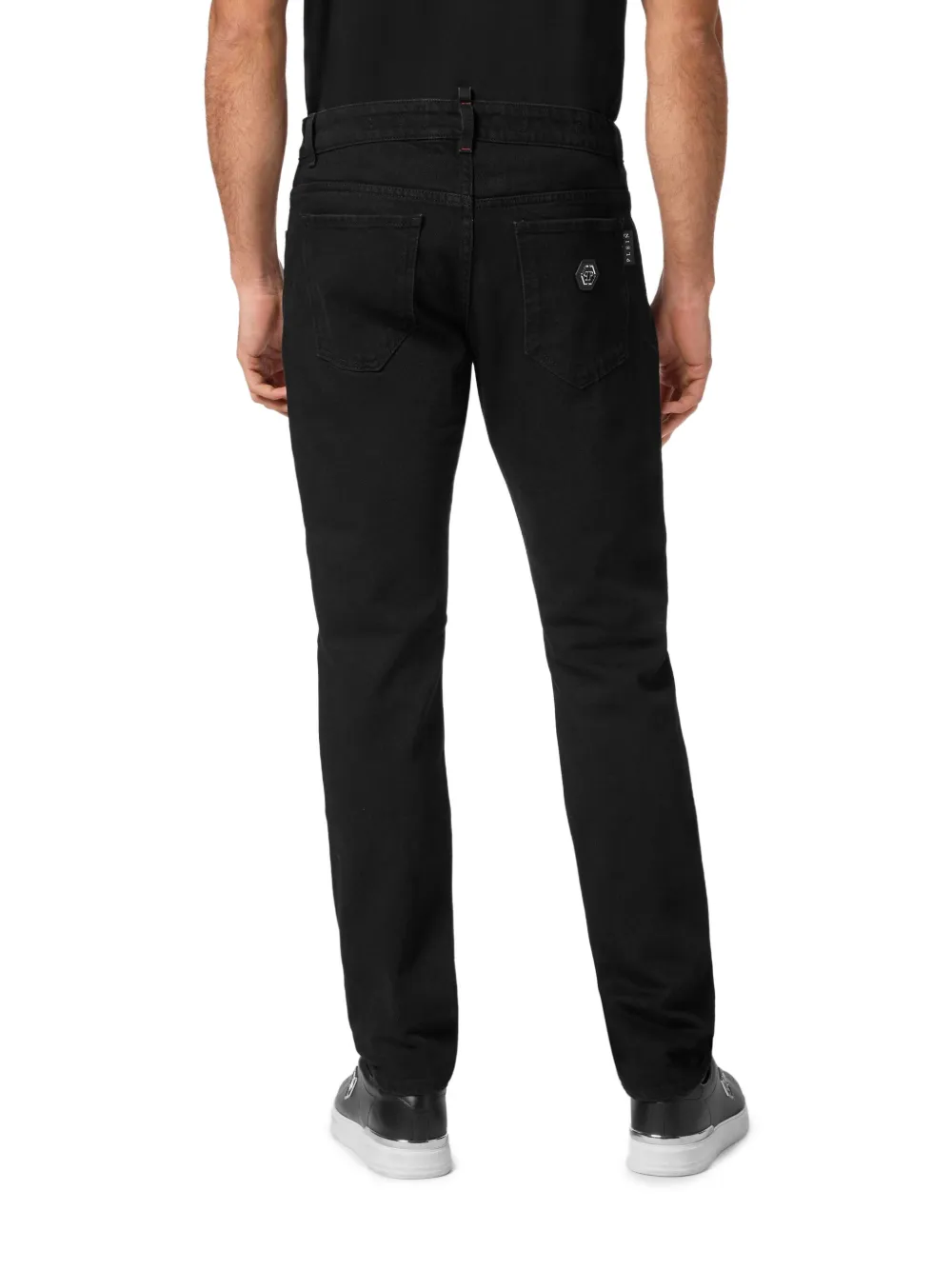 Philipp Plein Katoenen jeans Zwart