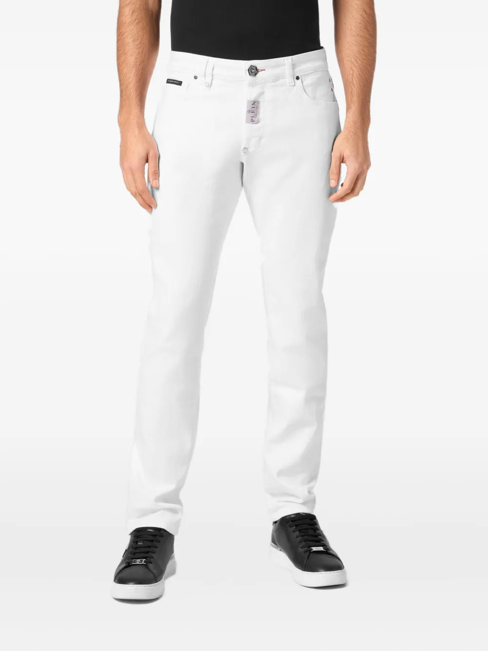 Philipp Plein Katoenen jeans Wit