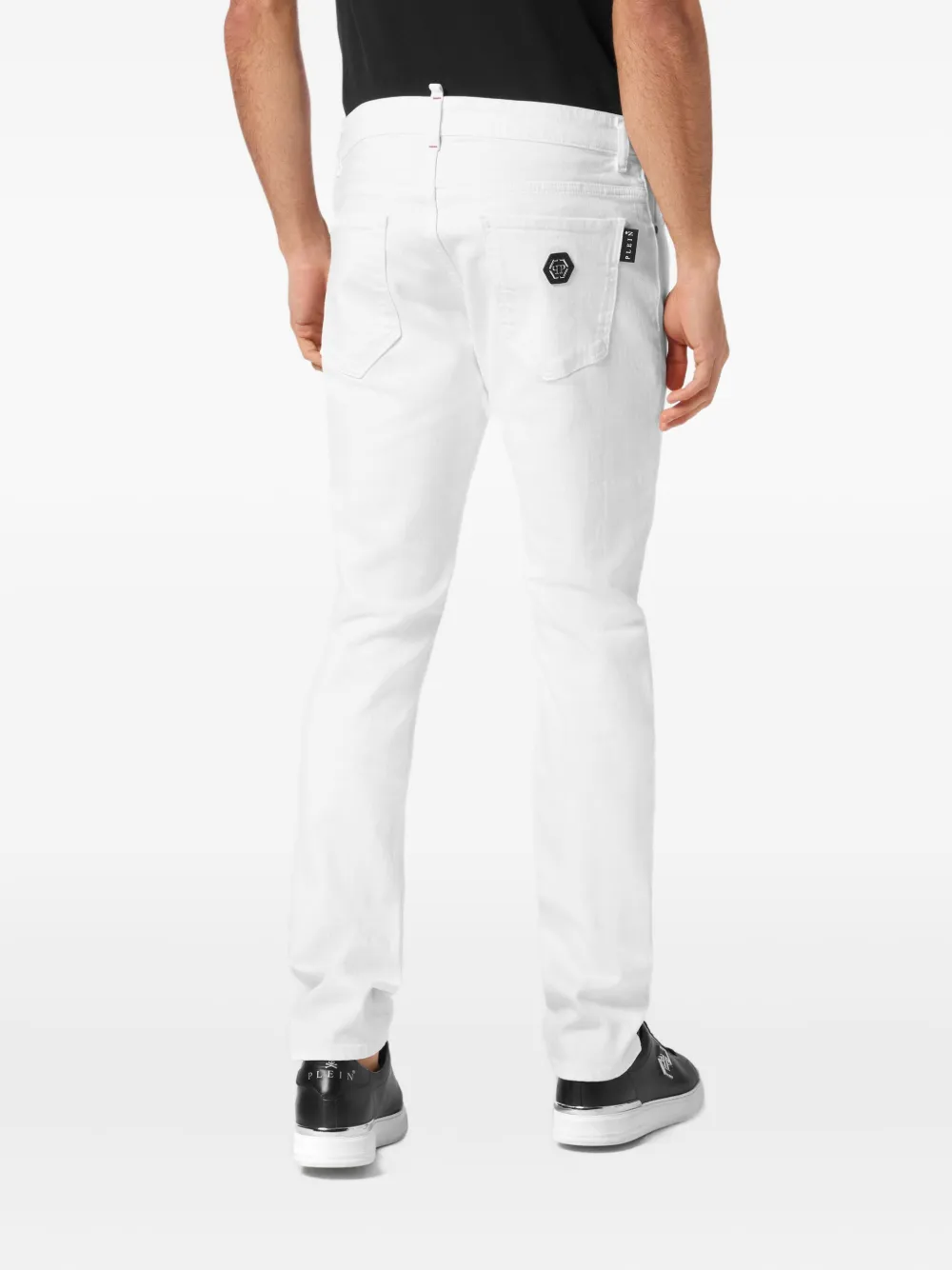 Philipp Plein Katoenen jeans Wit