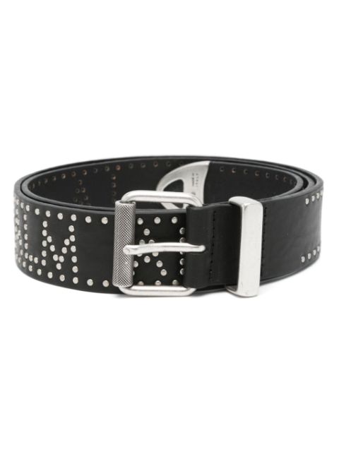 Palm Angels stud-embellished leather belt