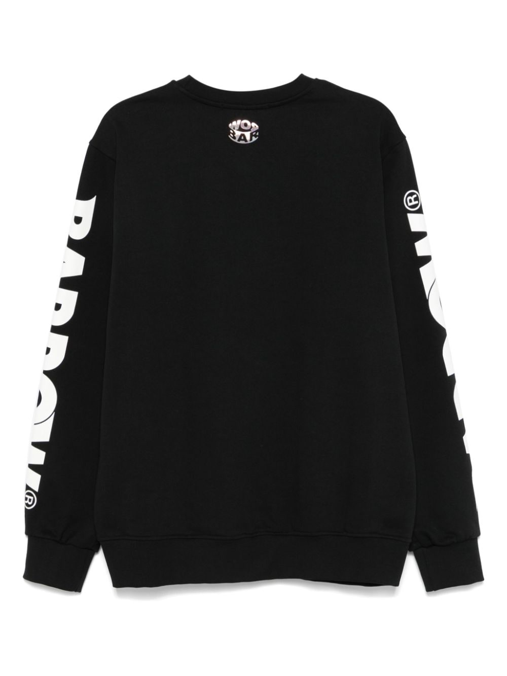 BARROW Sweater met logoprint - Zwart