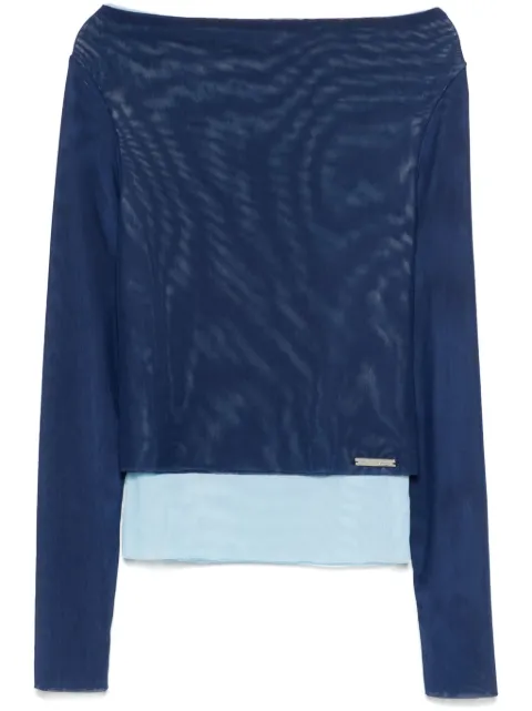 House of Sunny multi-layer mesh top