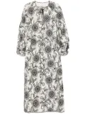 ZIMMERMANN Tallow midi dress - White