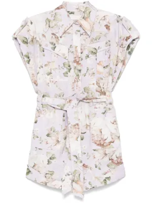 【ZIMMERMANN】オールインワン＆サロペット ZIMMERMANN Zimmermann】Linen jumpsuit