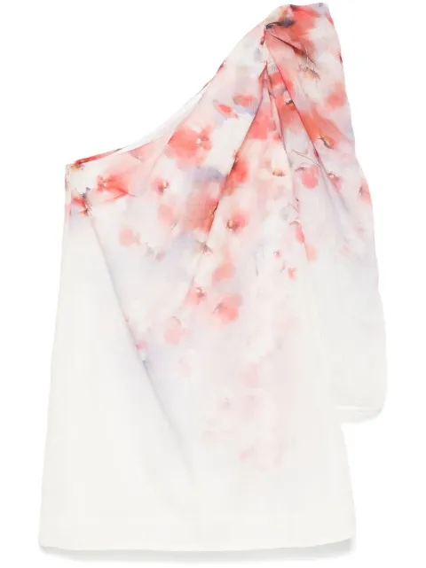 ZIMMERMANN Crush Asymmetrical mini dress