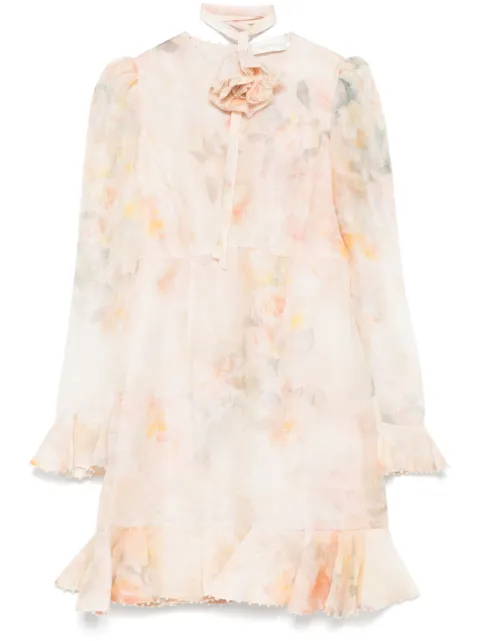 ZIMMERMANN Crush Flower mini dress