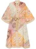 ZIMMERMANN Tallow midi shirt dress - Green
