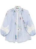 ZIMMERMANN Everley blouse - Blue