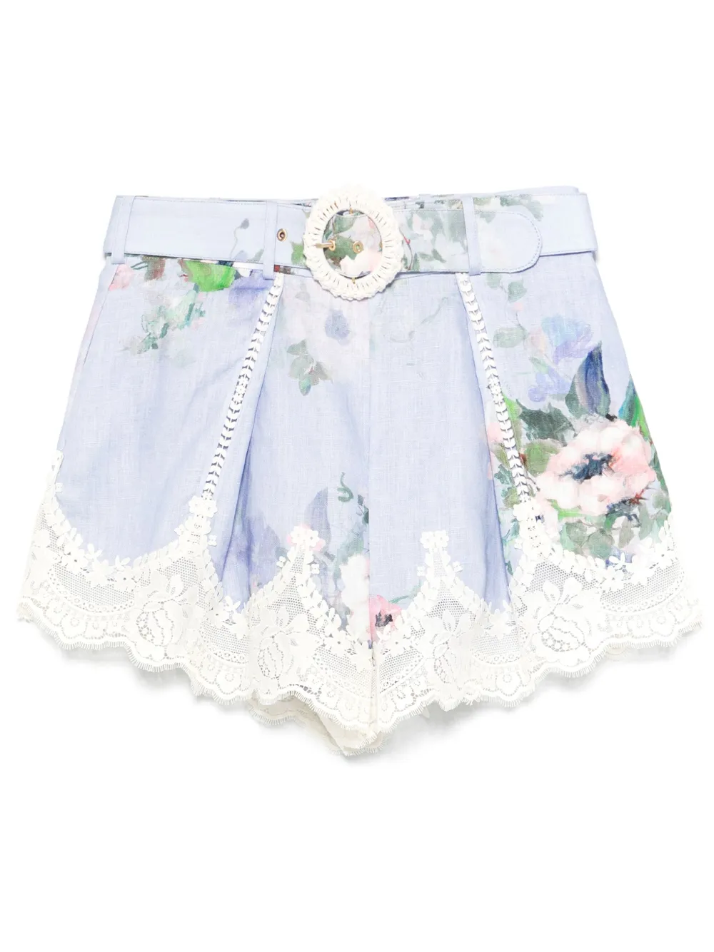 ZIMMERMANN Everley shorts Blauw