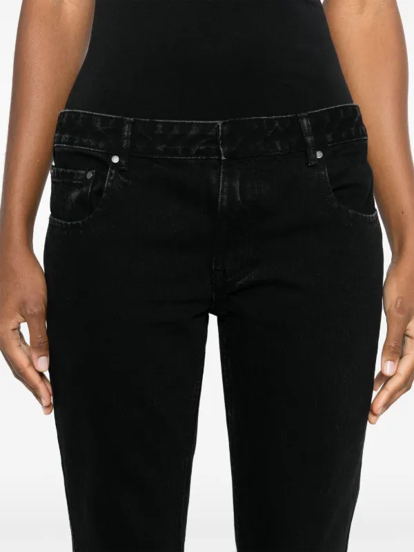 ENTIRE STUDIOS mid-rise Flared Jeans | Grey | FARFETCH