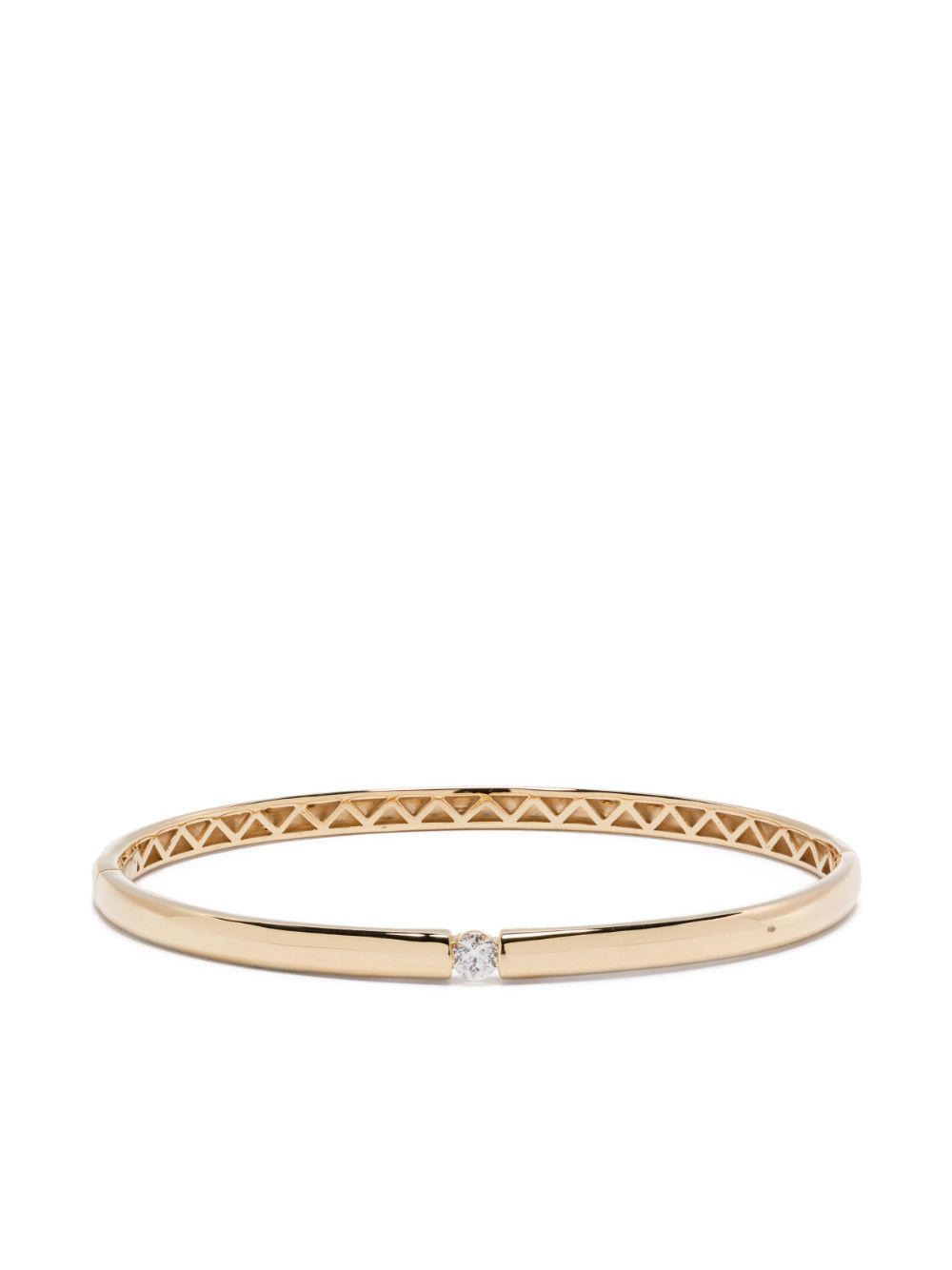 Persée 18K Zeus diamond bangle bracelet