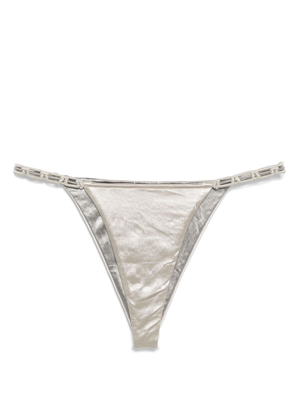 Isa Boulder Astoria Chain bikini bottoms - Grey