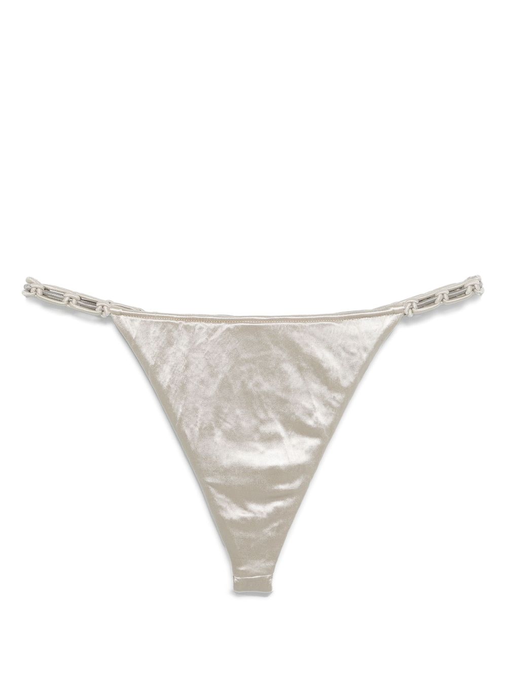 Isa Boulder Astoria Chain bikini bottoms - Grey