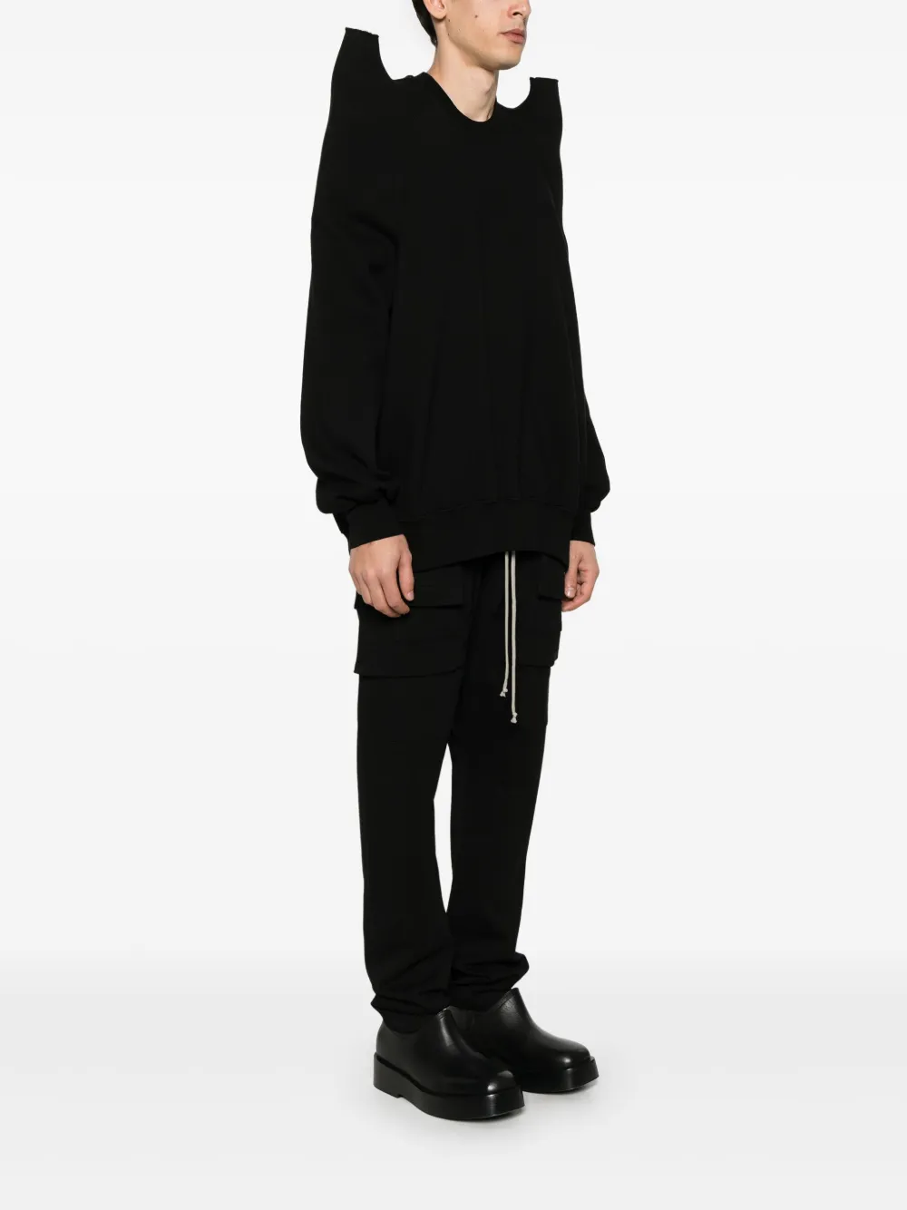Rick Owens DRKSHDW Sweater met print Zwart