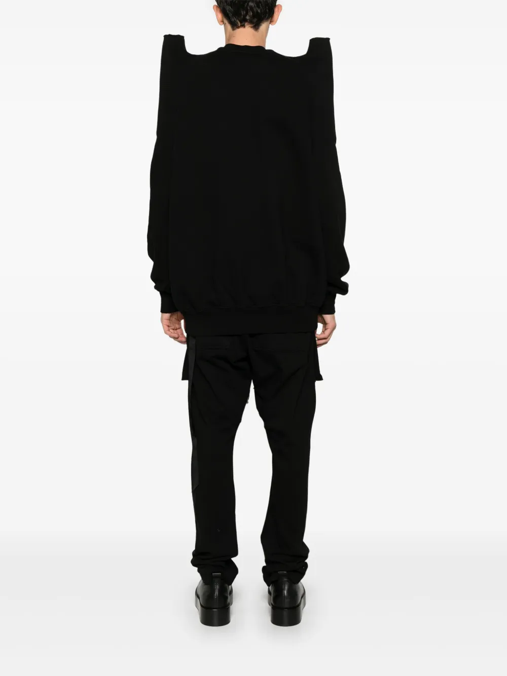Rick Owens DRKSHDW Sweater met print Zwart