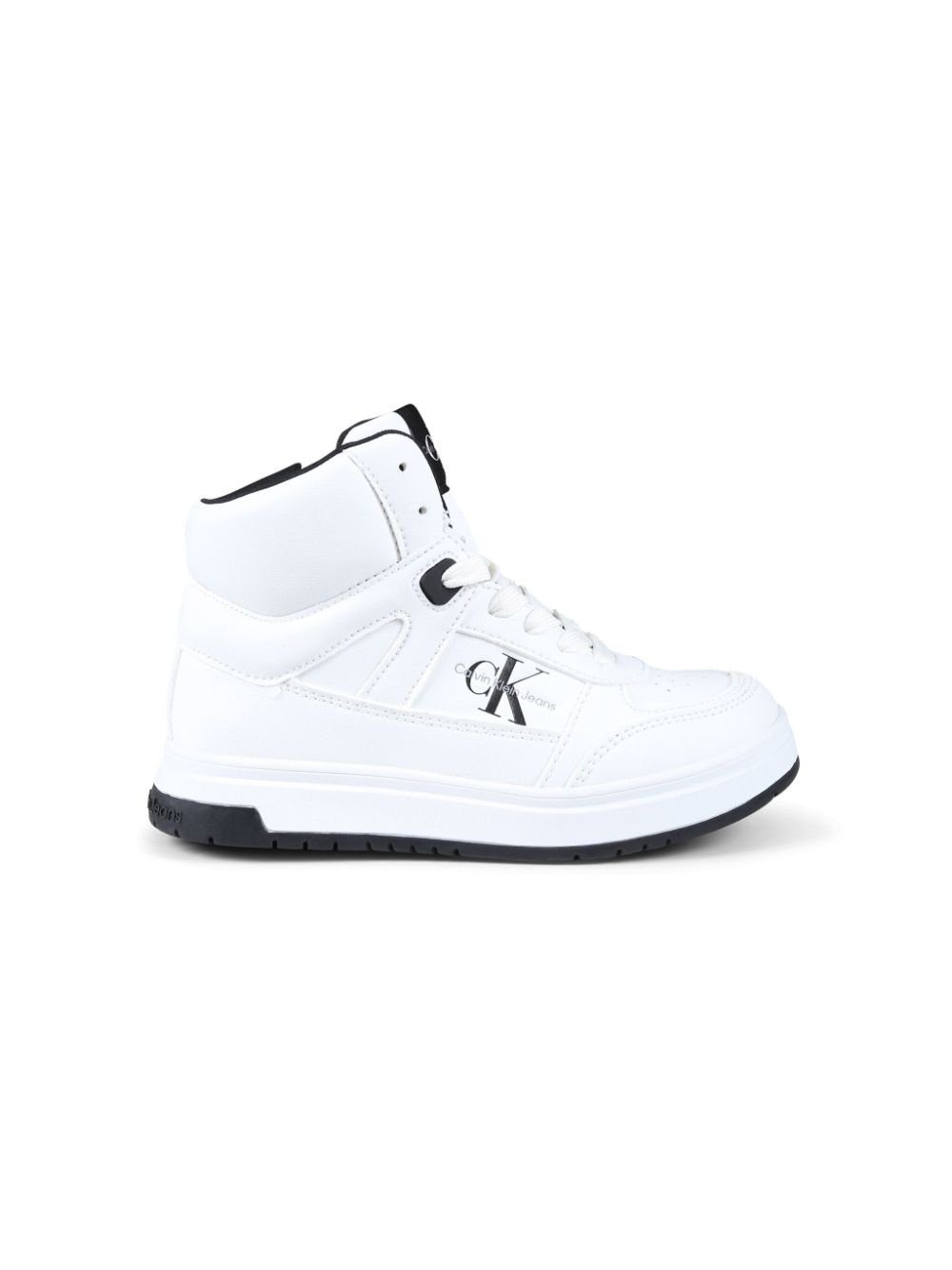 Calvin Klein Kids High-top sneakers - Wit