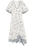 ALEMAIS Casa midi dress - Neutrals