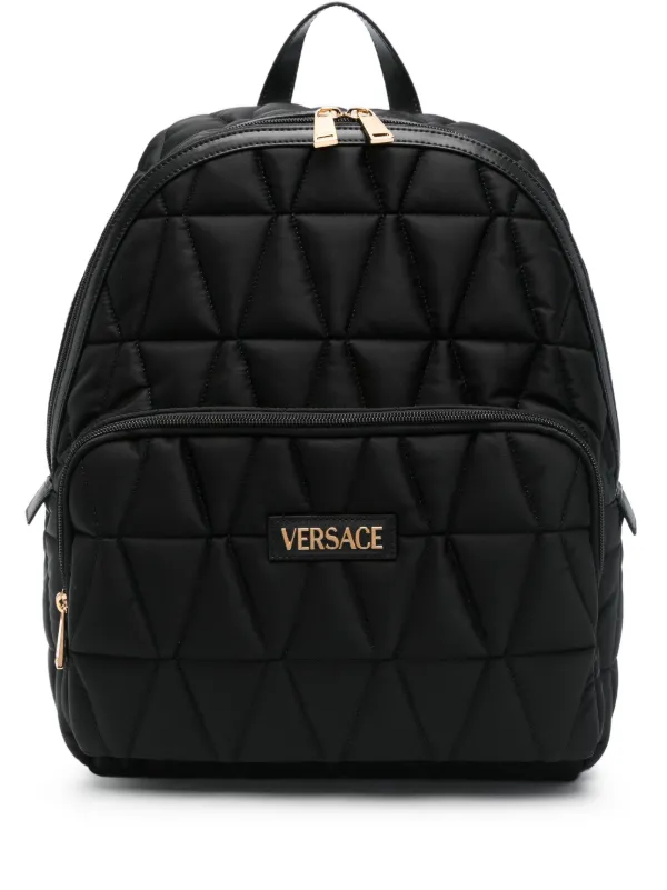 Versace backpack purse sale