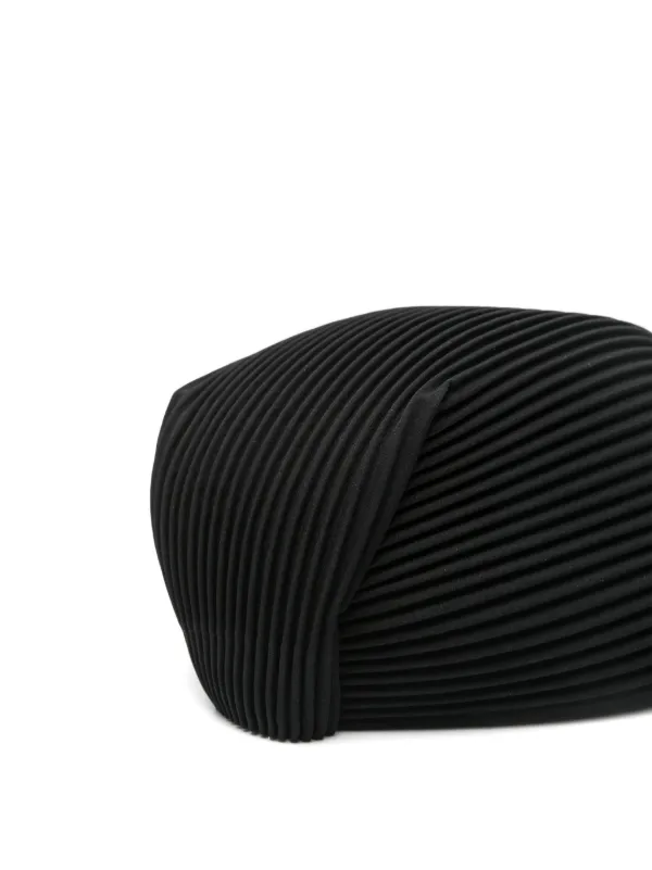Homme Plissé Issey Miyake Pleats キャップ | ブラック | FARFETCH JP