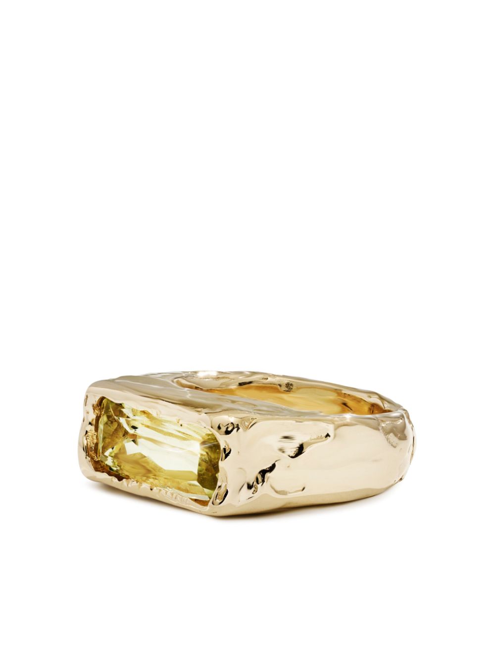 Fie Isolde 14K yellow gold Cogency beryl band ring - Goud