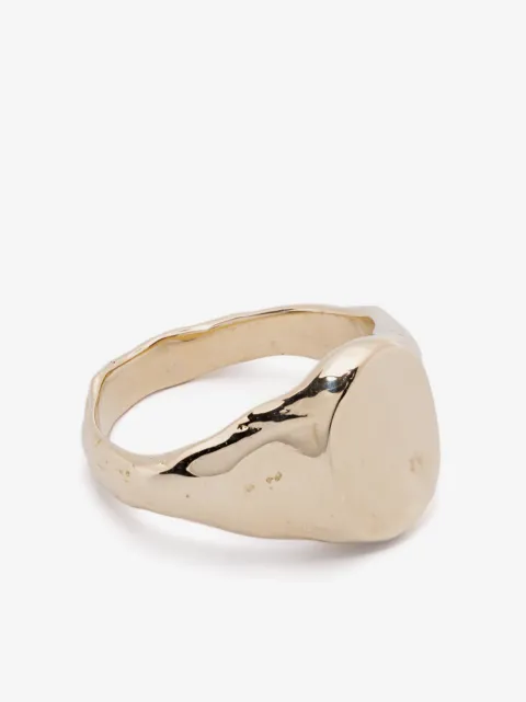 Fie Isolde 14CT yellow gold small Cogency signet ring