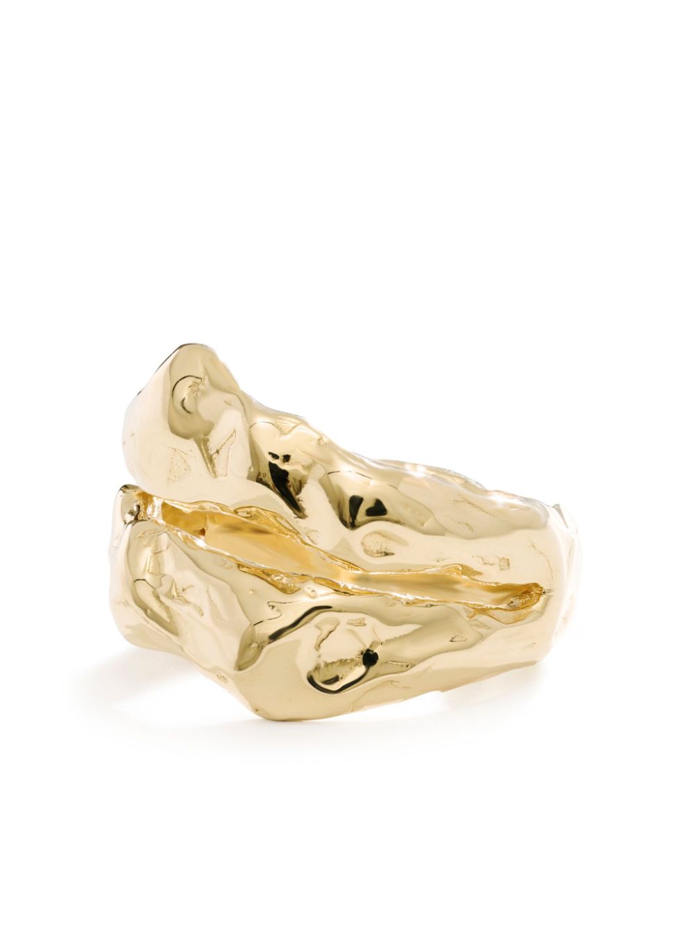 Fie Isolde 14K yellow gold Ray ring - Geel