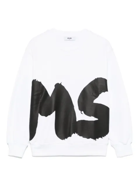 MSGM Kids logo-print sweatshirt