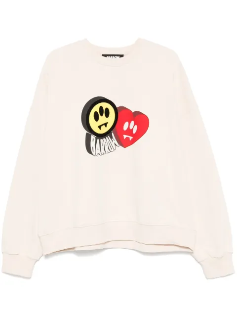 BARROW printed crew-neck sweatshirt