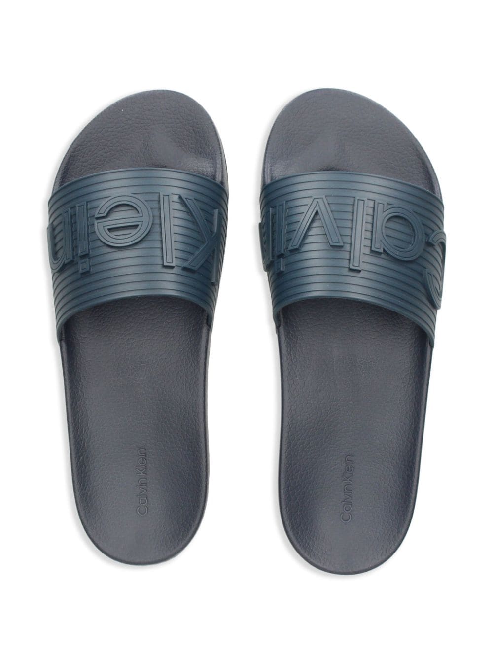 Calvin Klein Sandalen met logo Blauw