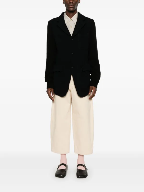 Comme Des Garçons Shirt single-breasted Blazer | Blue | FARFETCH