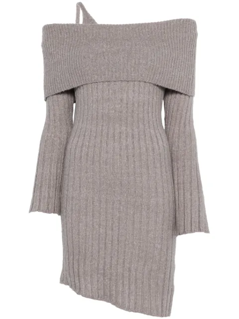 House of Sunny chunky-rib mini dress