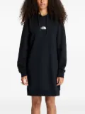 The North Face logo-print hoodie dress - Black