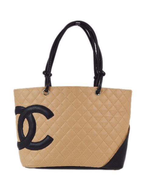 HOT SALE CHANEL 2003 Cambon Line tote bag Women