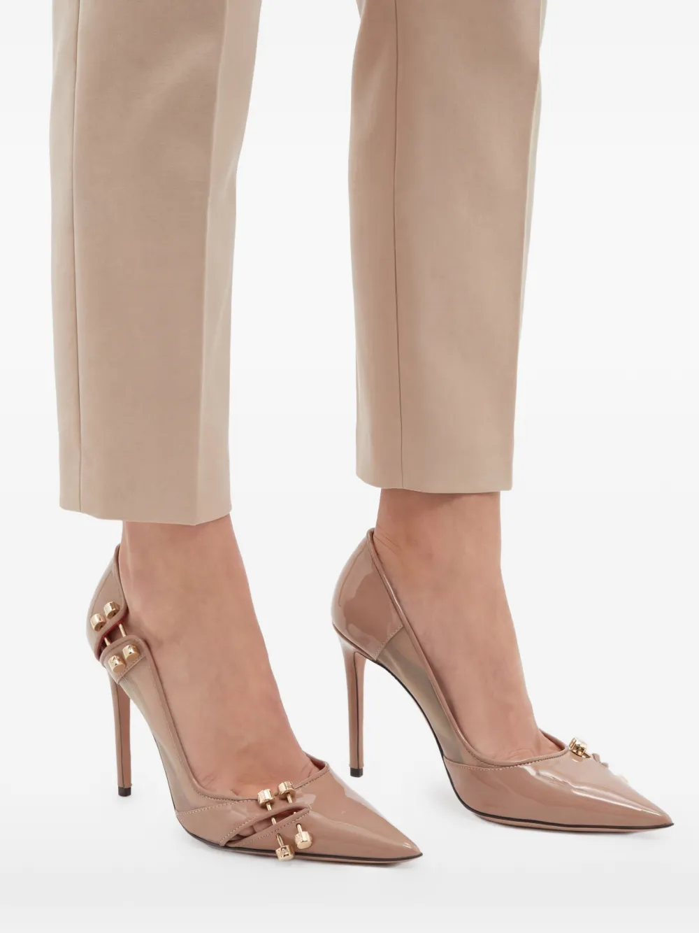 HARDOT Addicted 110 mm pumps Bruin
