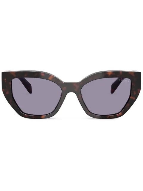 Prada Eyewear tortoiseshell-effect cat-eye sunglasses