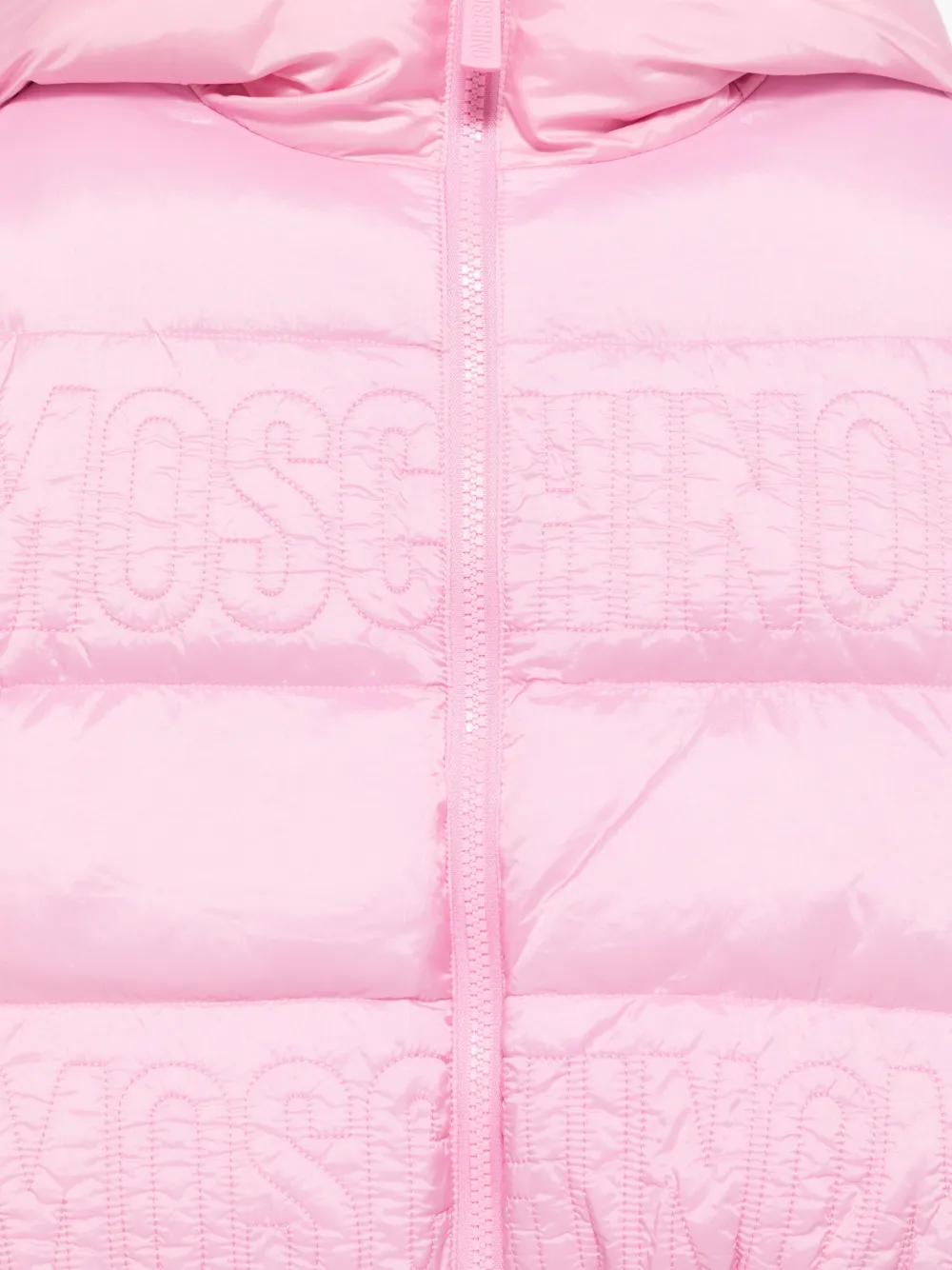 Moschino Kids Jack met geborduurd logo Roze