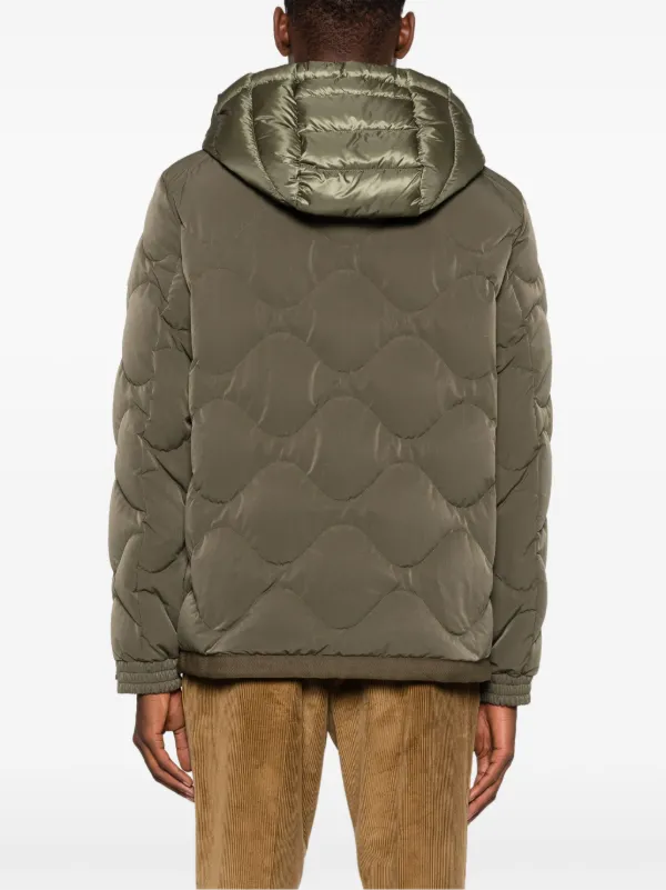 Moncler Laresei Puffer Jacket Green FARFETCH HK