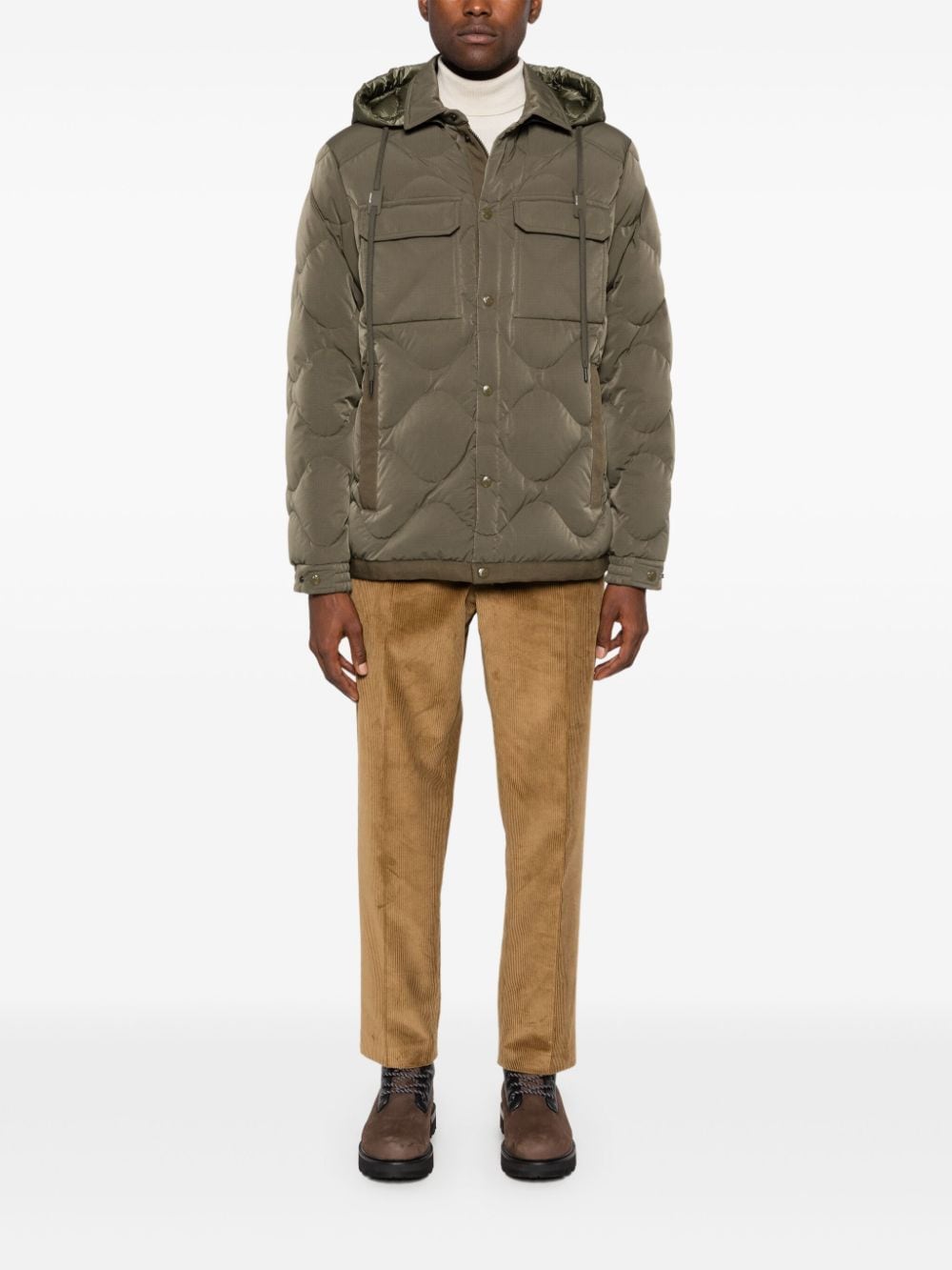 Moncler Laresei puffer jacket - Groen