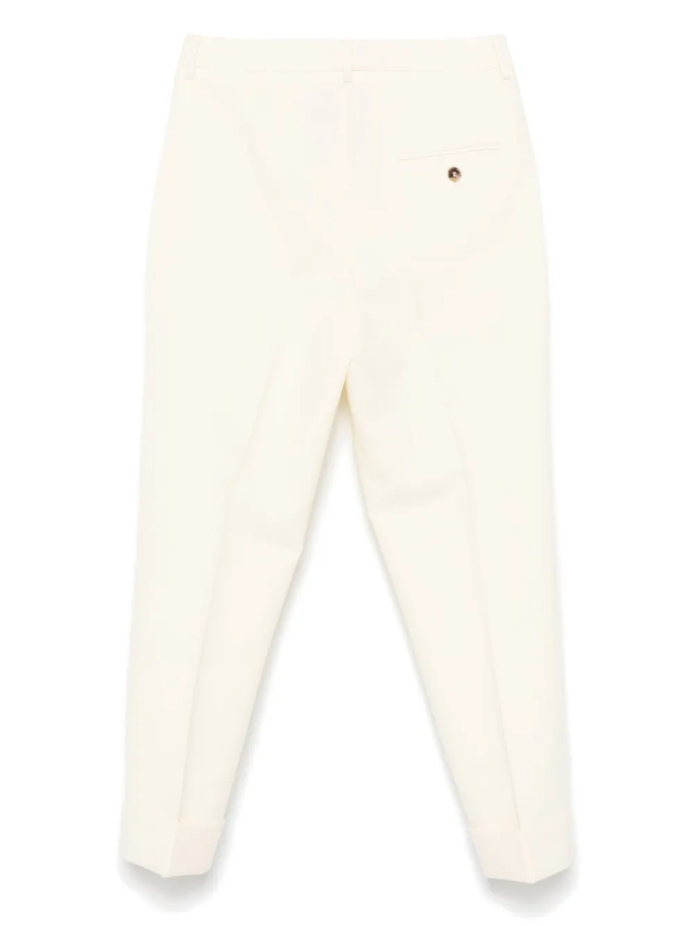 Alberto Biani pleated trousers - Wit