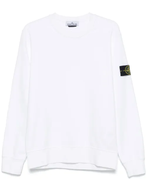 Sweat en coton à patch Compass - Stone Island - Modalova