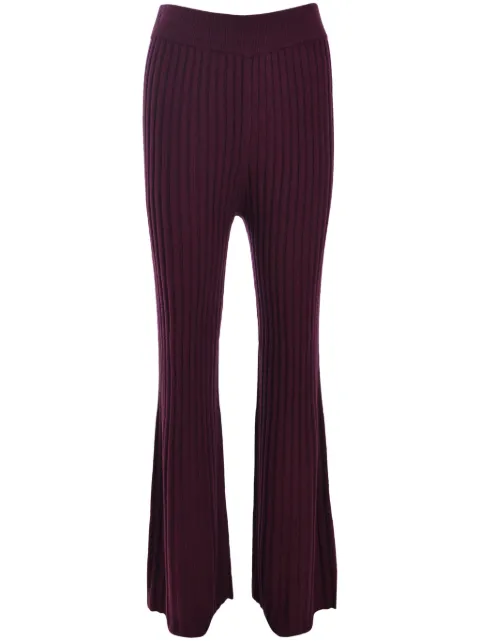 Ba&Sh striped knitted trousers