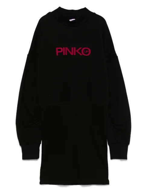 Pinko Kids vestido con logo afelpado