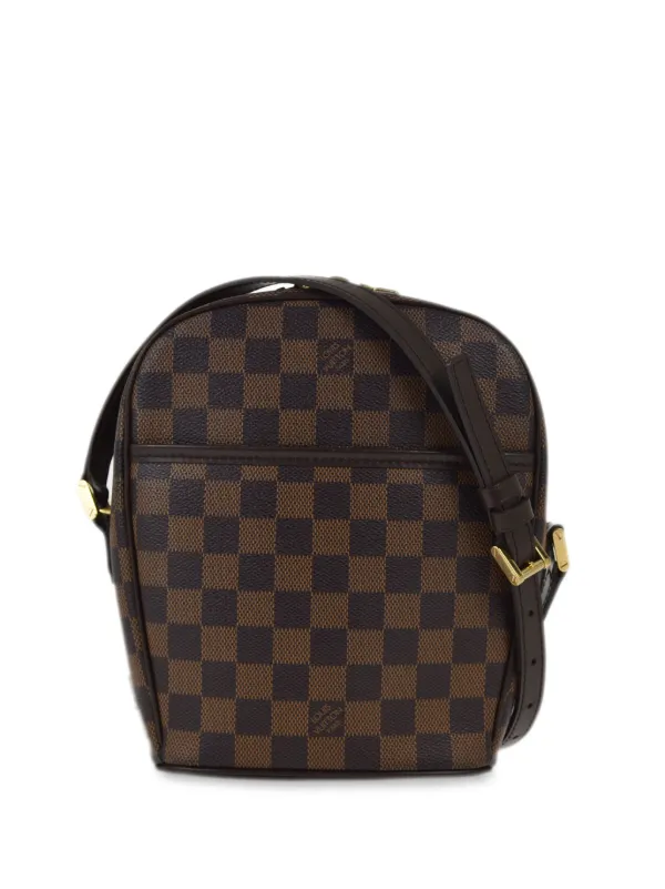 LOUIS VUITTON イバネマPM ショルダーバッグ ダミエ エベヌ