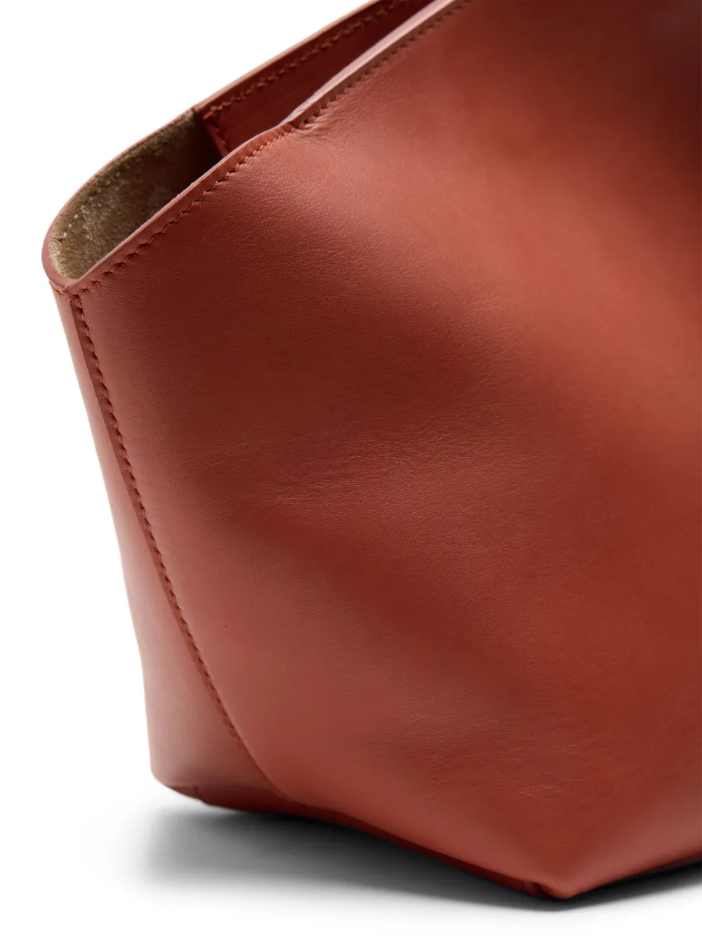 Marsèll Leren shopper Bruin