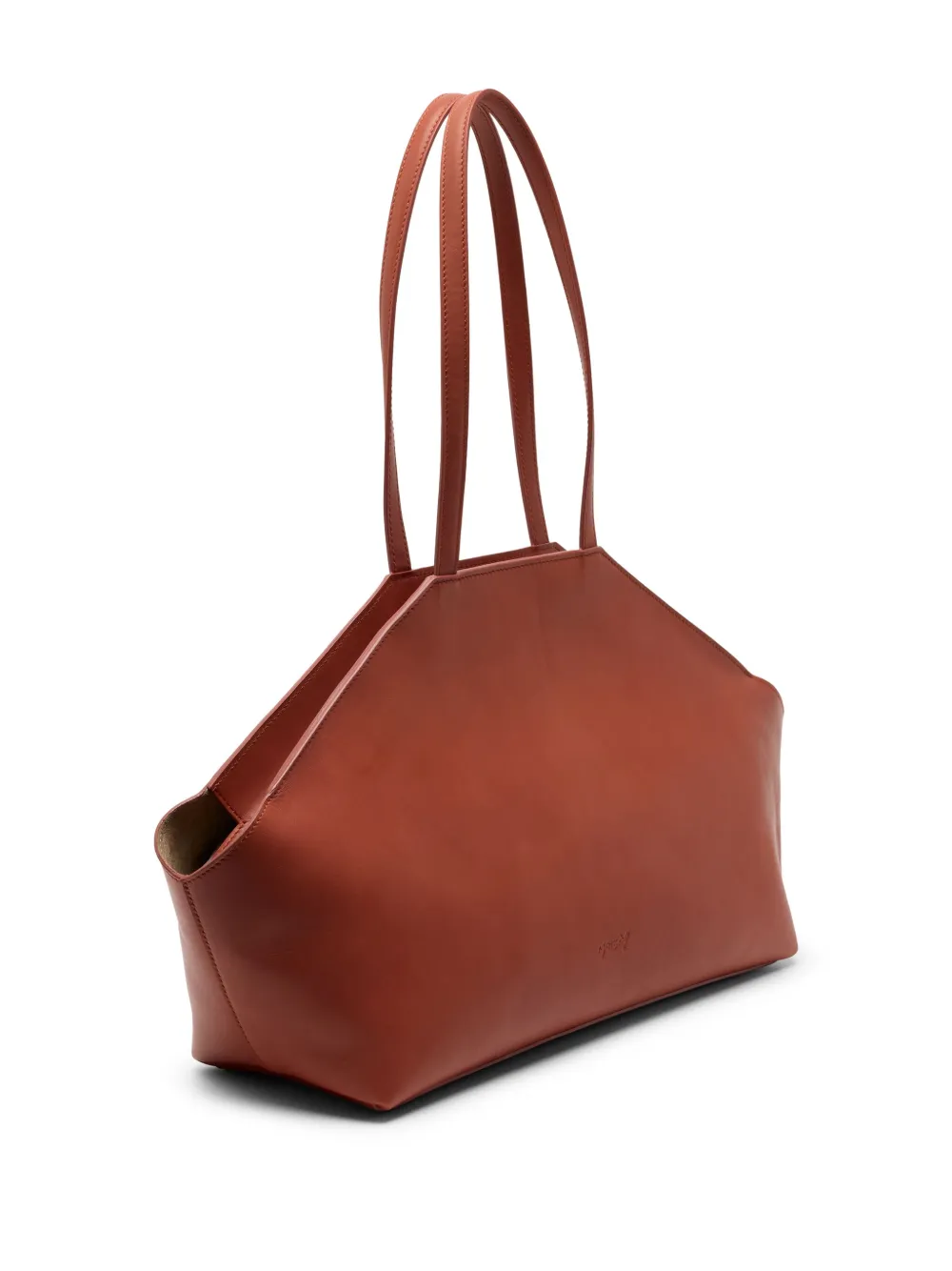 Marsèll Leren shopper Bruin