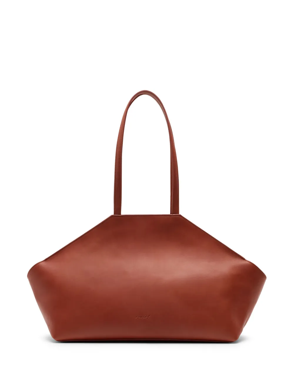 Marsèll Leren shopper Bruin